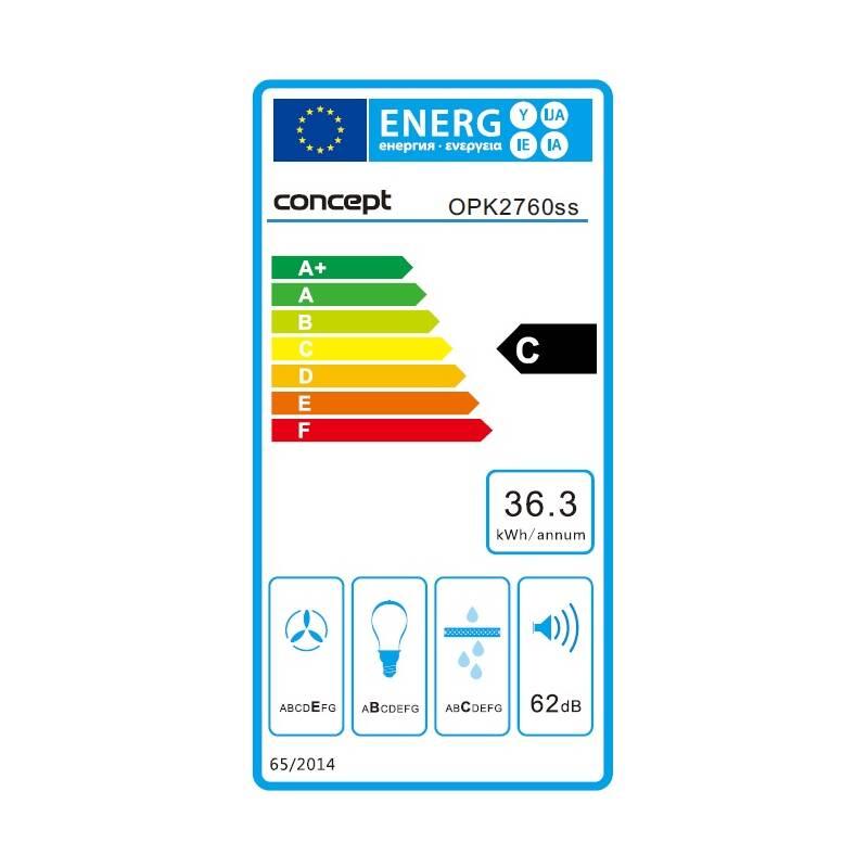 Odsavač par Concept OPK2760ss nerez