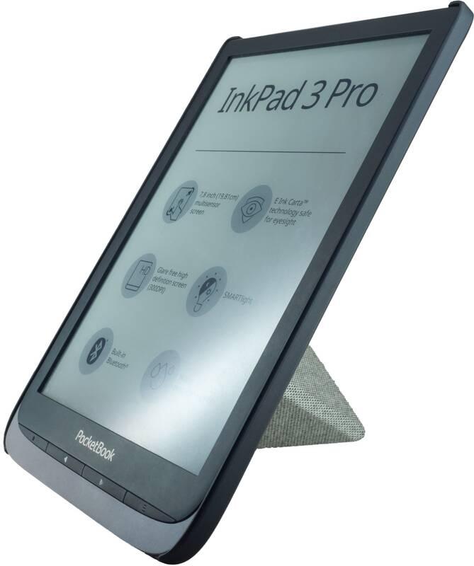 Pouzdro pro čtečku e-knih Pocket Book Origami 740 Shell O series šedé