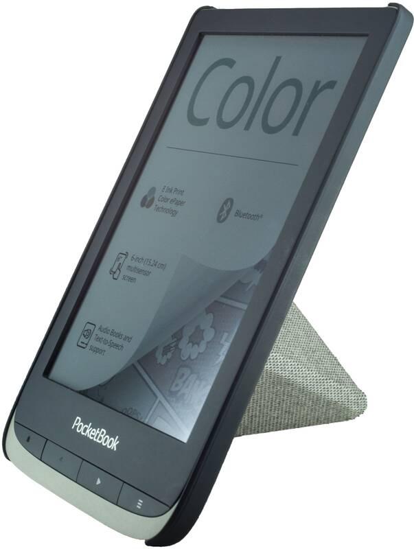 Pouzdro pro čtečku e-knih Pocket Book Origami U6XX Shell O series šedé