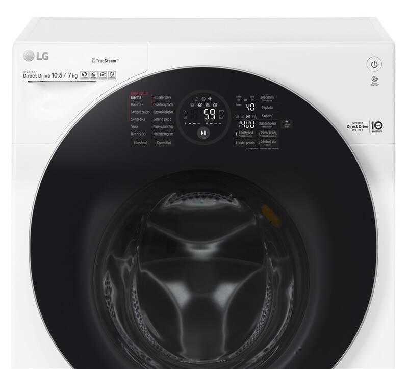 Pračka se sušičkou LG F104G1JCH2N bílá