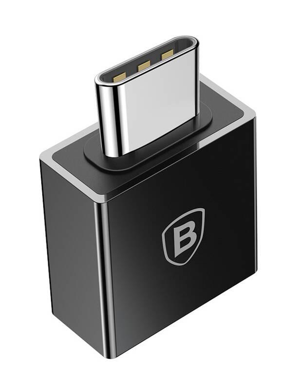 Redukce Baseus USB-C USB černá