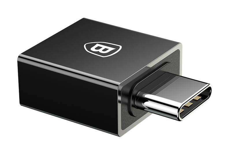Redukce Baseus USB-C USB černá