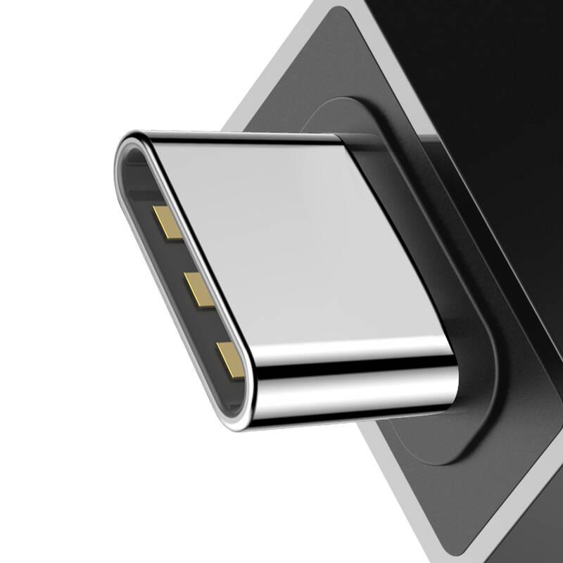 Redukce Baseus USB-C USB černá
