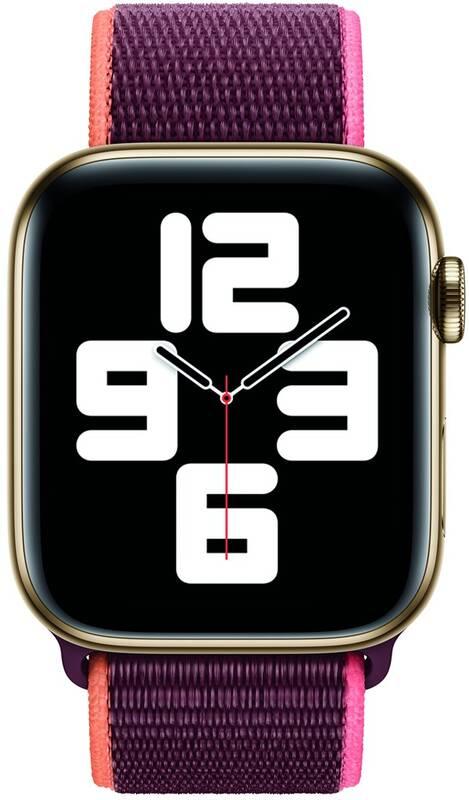 Řemínek Apple Watch 40mm švestkový provlékací sportovní, Řemínek, Apple, Watch, 40mm, švestkový, provlékací, sportovní