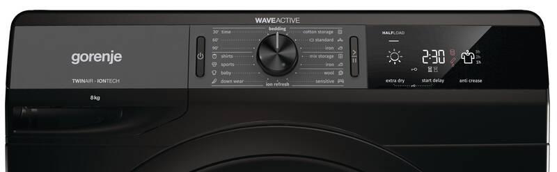 Sušička prádla Gorenje Essential DE82ILB G černá