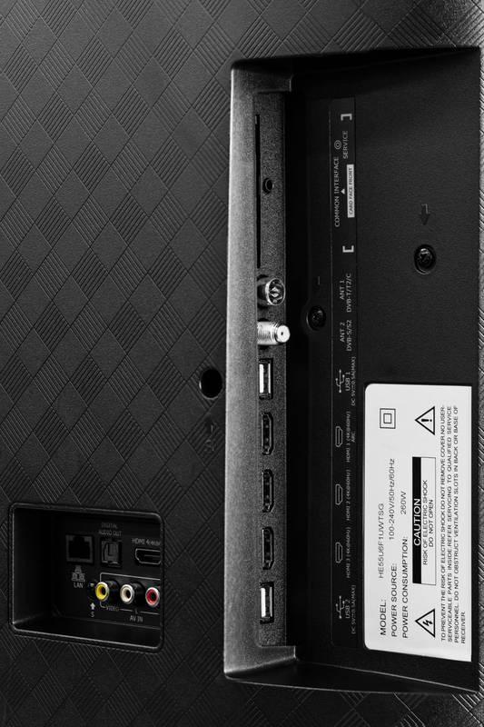 Televize Hisense 65U8QF šedá