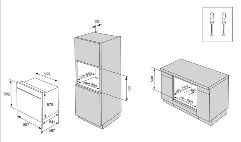 Trouba Gorenje Simplicity 2 BO74SYB černá