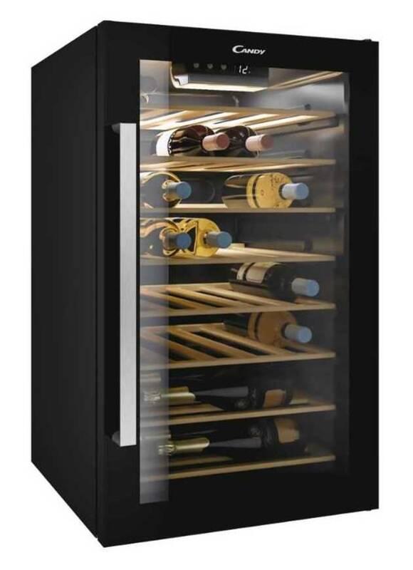 Vinotéka Candy CWC 154 EEL černá