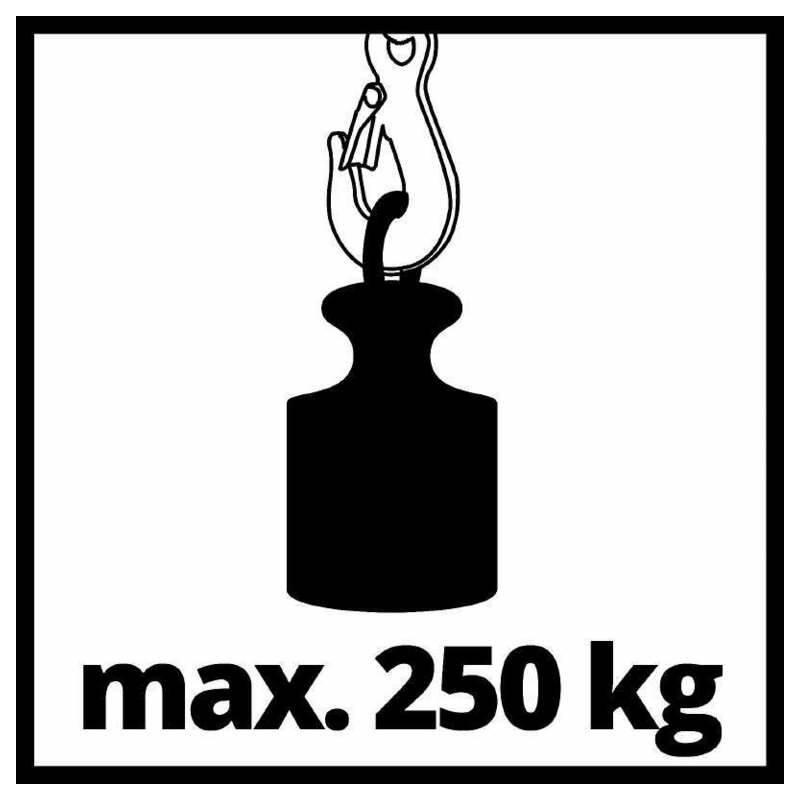 Zvedák lanový Einhell TC-EH 250-18 Classic, Zvedák, lanový, Einhell, TC-EH, 250-18, Classic