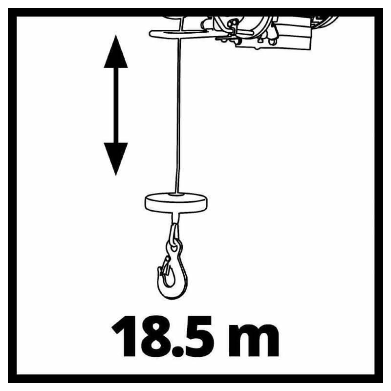Zvedák lanový Einhell TC-EH 250-18 Classic