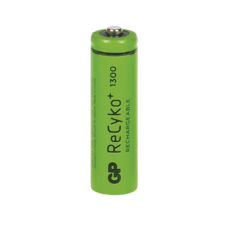 Baterie nabíjecí GP ReCyko AA, HR6, 1300mAh, Ni-MH, krabička 2ks