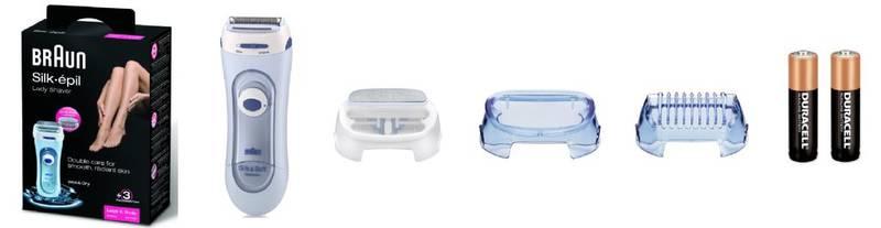 Depilátor Braun Silk&Soft LS5160 modrý