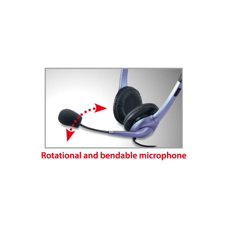 Headset Genius HS-02B stříbrný