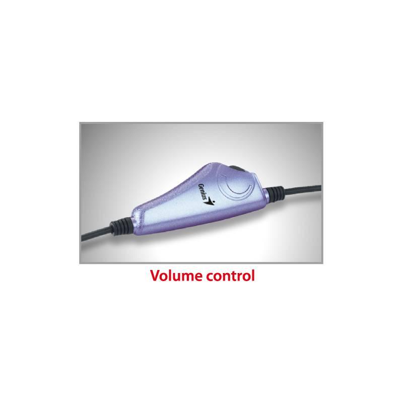 Headset Genius HS-02B stříbrný