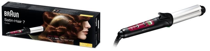 Kulma Braun SatinHair 7 EC2 černá stříbrná