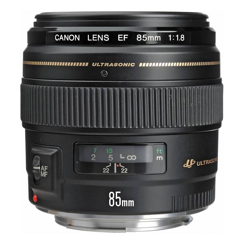 Objektiv Canon EF 85 mm f 1.8 USM černý