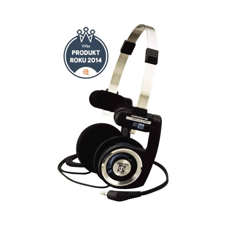Sluchátka Koss PORTA PRO I černá stříbrná