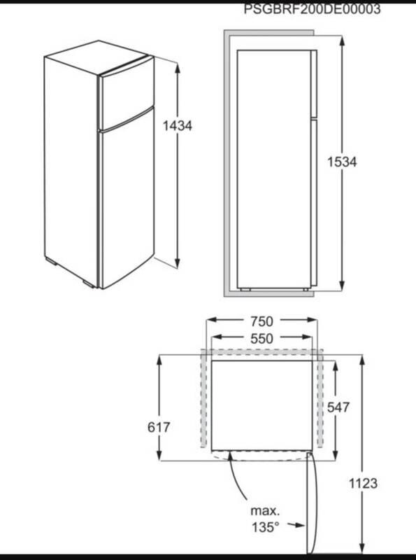 Chladnička Electrolux LTB1AF24U0 nerez