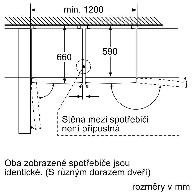 Chladnička s mrazničkou Bosch Serie 8 KGF39PIDP nerez