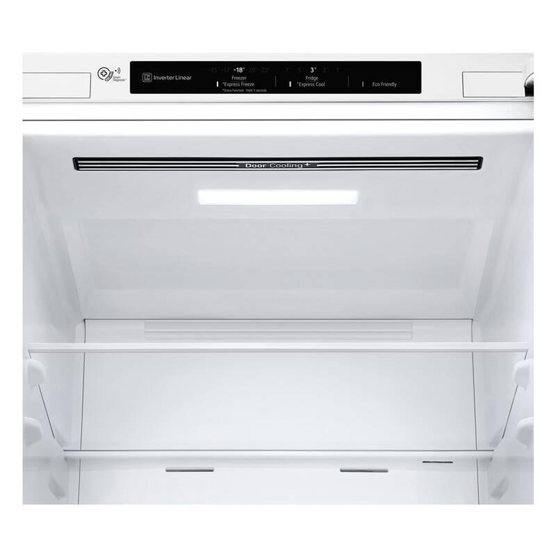 Chladnička s mrazničkou LG GBB61SWJMN bílá