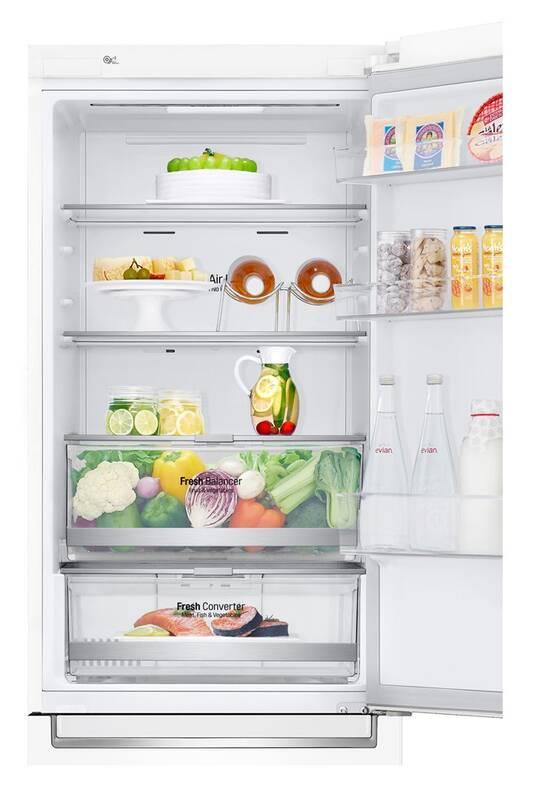 Chladnička s mrazničkou LG GBB71SWDMN bílá