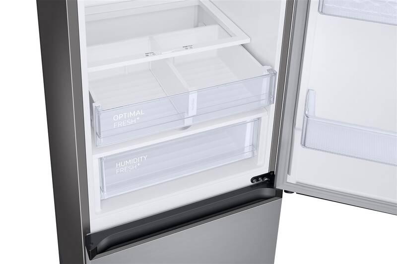Chladnička s mrazničkou Samsung RB36T675CSA EF stříbrná