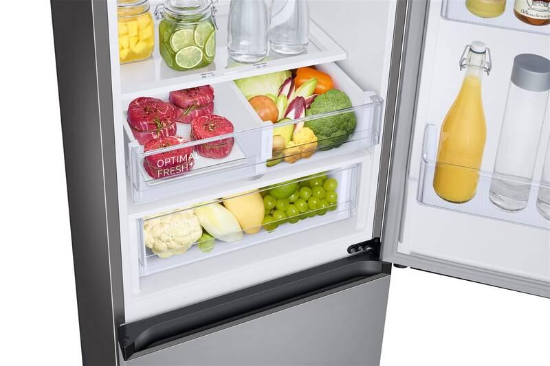Chladnička s mrazničkou Samsung RB36T675CSA EF stříbrná
