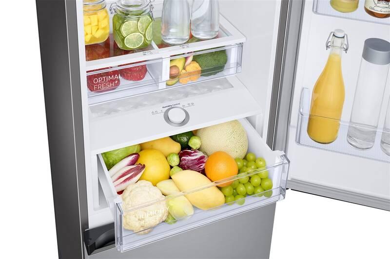 Chladnička s mrazničkou Samsung RB36T675CSA EF stříbrná