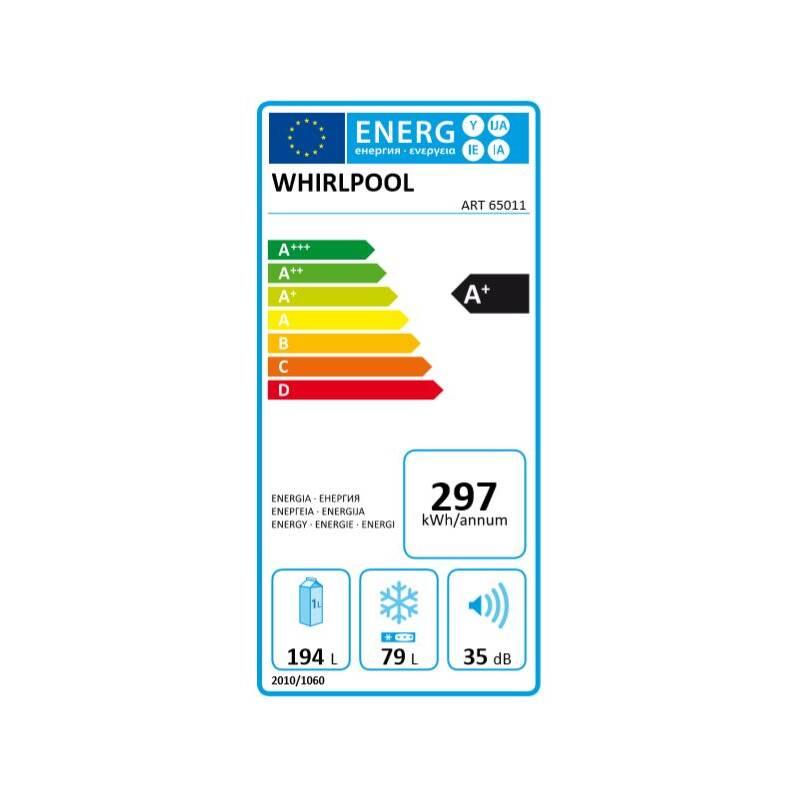 Chladnička s mrazničkou Whirlpool ART 65011 bílé