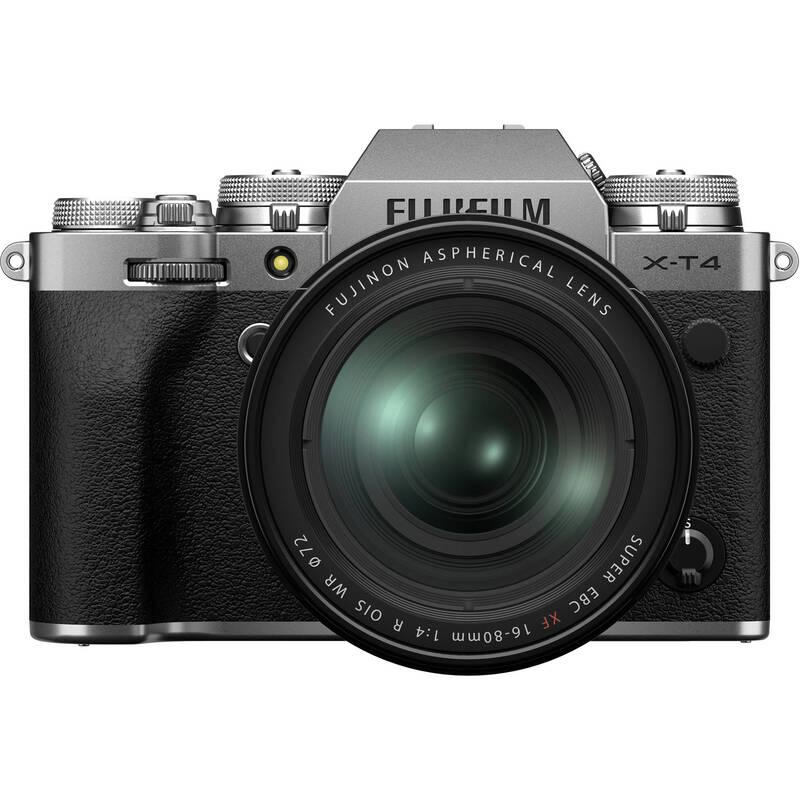 Digitální fotoaparát Fujifilm X-T4 XF16-80 mm stříbrný, Digitální, fotoaparát, Fujifilm, X-T4, XF16-80, mm, stříbrný