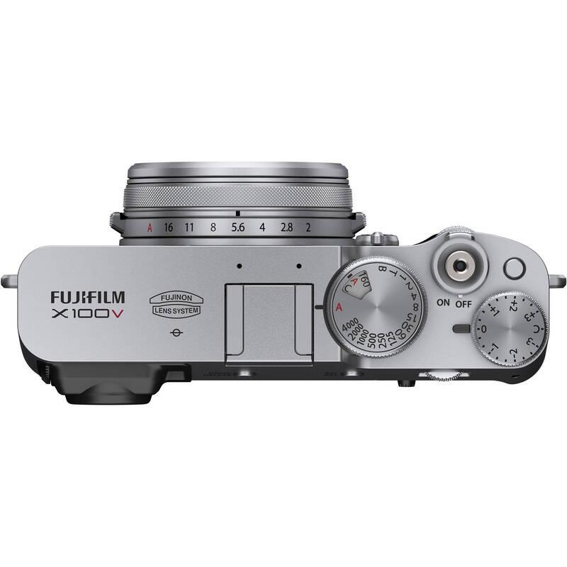 Digitální fotoaparát Fujifilm X100V stříbrný, Digitální, fotoaparát, Fujifilm, X100V, stříbrný