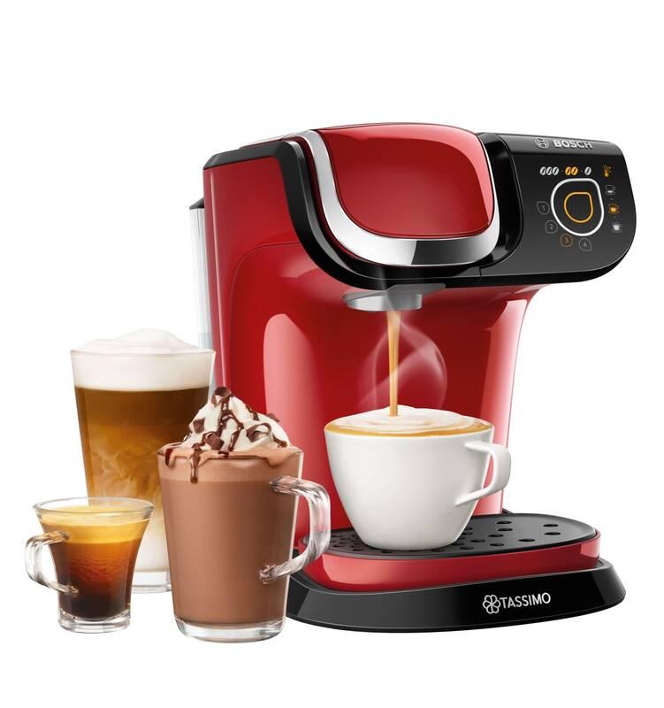 Espresso Bosch Tassimo My Way TAS6503 červené