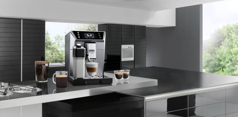 Espresso DeLonghi ECAM 550.85 MS Prima Donna Class stříbrné