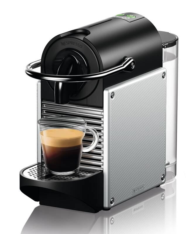 Espresso DeLonghi Nespresso EN124.S stříbrné