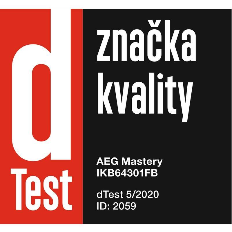 Indukční varná deska AEG Mastery IKB64301FB černá