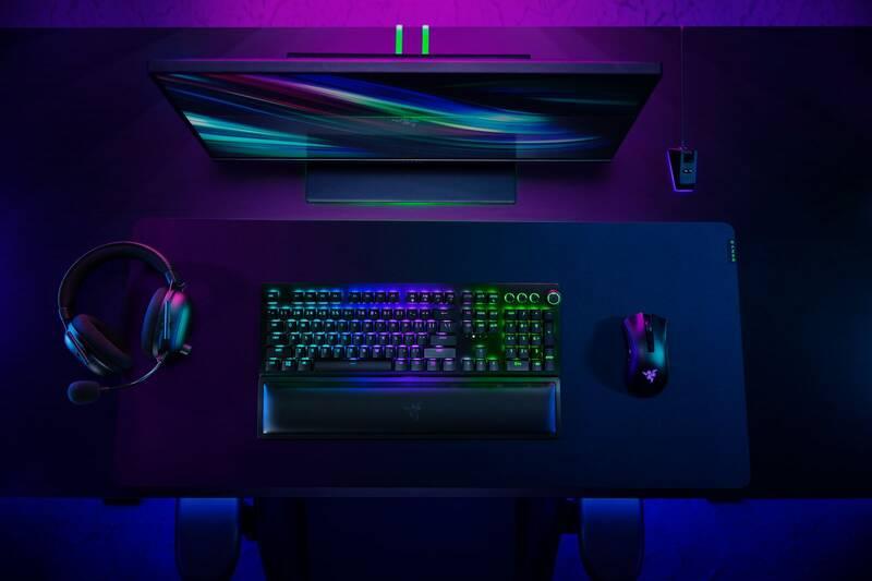 Klávesnice Razer BlackWidow V3 Pro - Green Switch - US černá