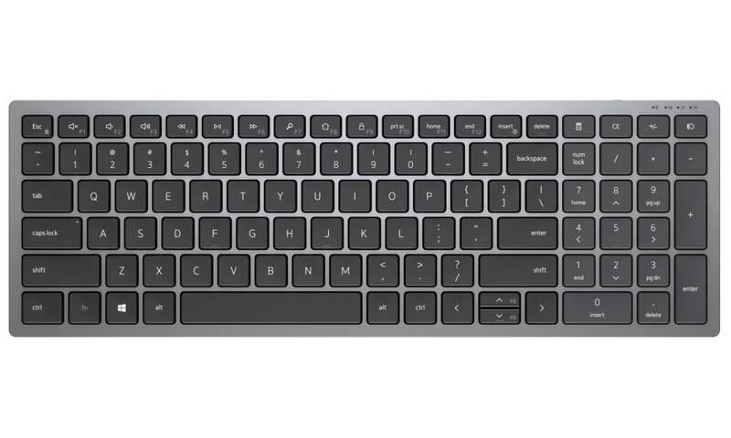 Klávesnice s myší Dell Multi-Device KM7120W, CZ SK šedá