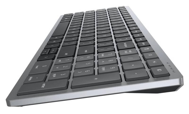 Klávesnice s myší Dell Multi-Device KM7120W, CZ SK šedá