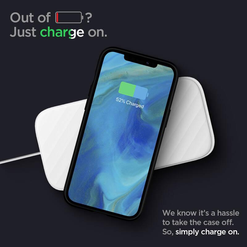 Kryt na mobil Spigen Rugged Armor na Apple iPhone 12 12 Pro černý