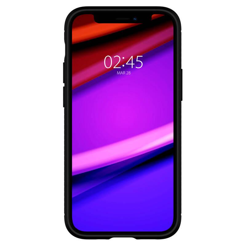 Kryt na mobil Spigen Rugged Armor na Apple iPhone 12 mini černý
