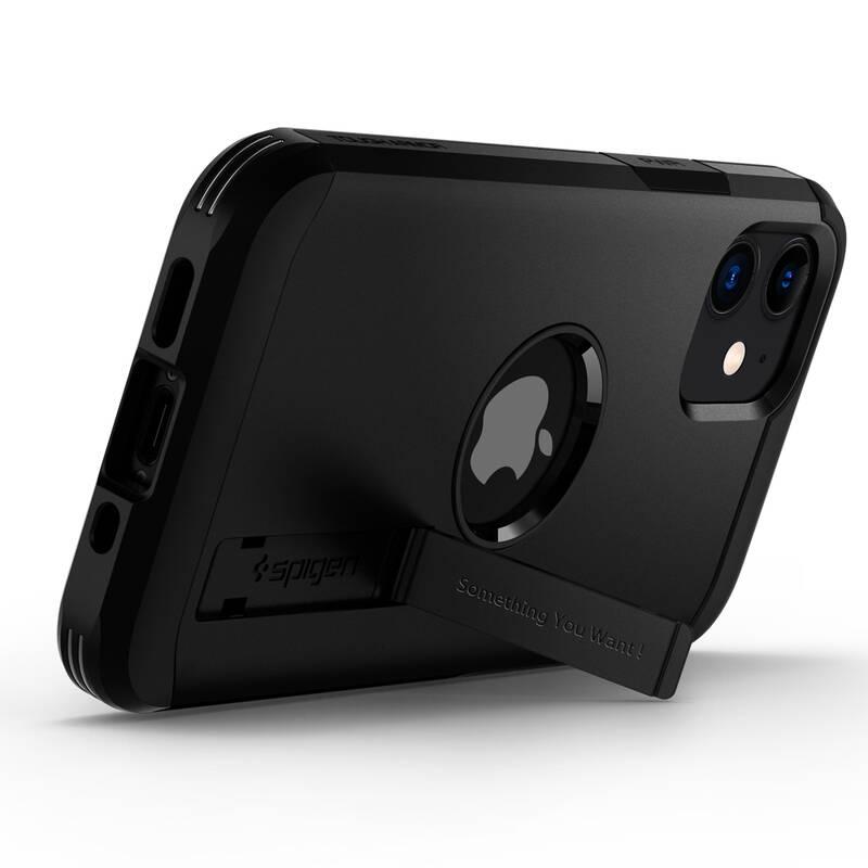 Kryt na mobil Spigen Tough Armor na Apple iPhone 12 mini černý