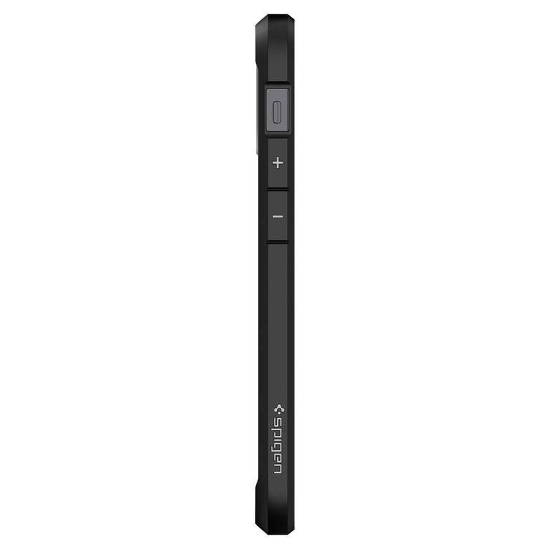 Kryt na mobil Spigen Ultra Hybrid na Apple iPhone 12 mini černý průhledný