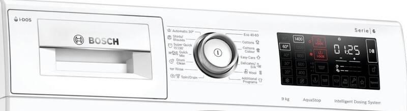 Pračka Bosch Serie 6 WAU28PH0BY bílá