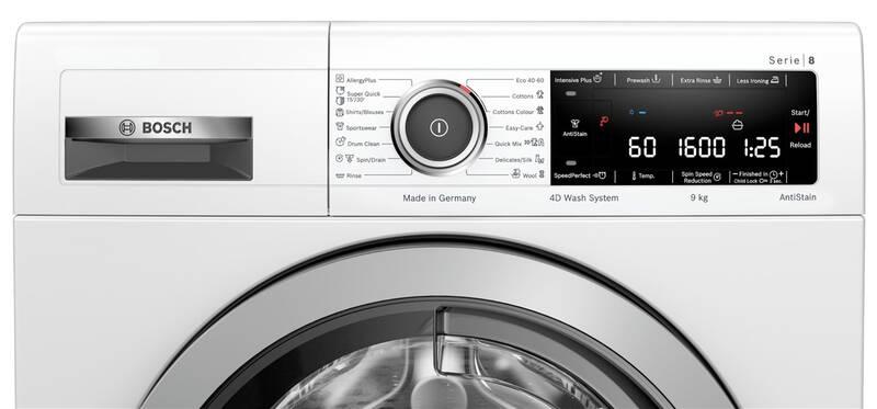 Pračka Bosch Serie 8 WAX32M40BY bílá