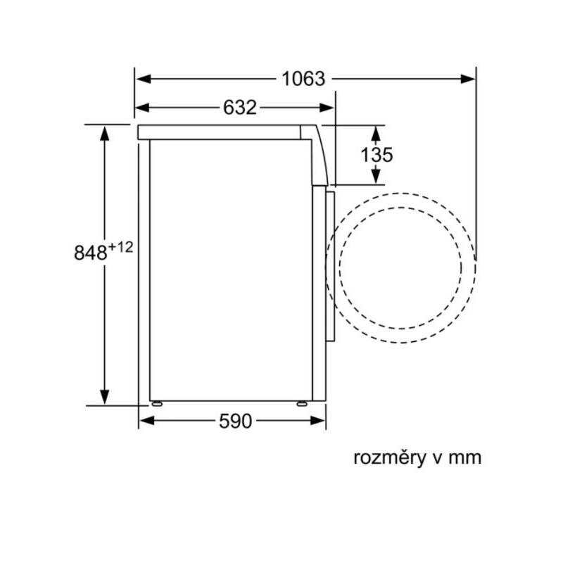 Pračka Bosch Serie 8 WAX32M40BY bílá