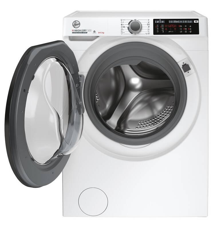 Pračka se sušičkou Hoover HD 485AMBB 1-S bílá
