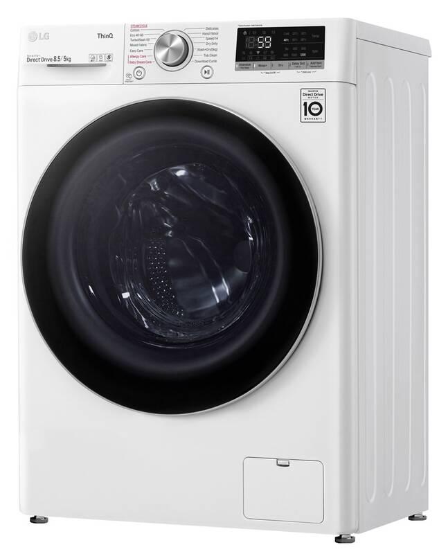 Pračka se sušičkou LG F2DV5S8S1 bílá
