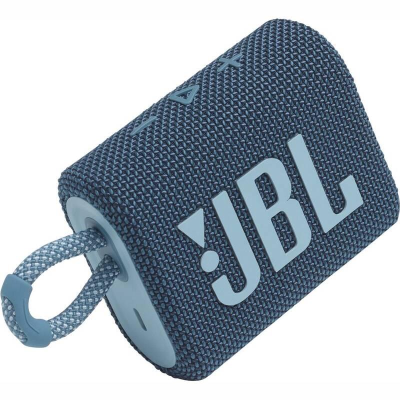 Přenosný reproduktor JBL GO3 modrý