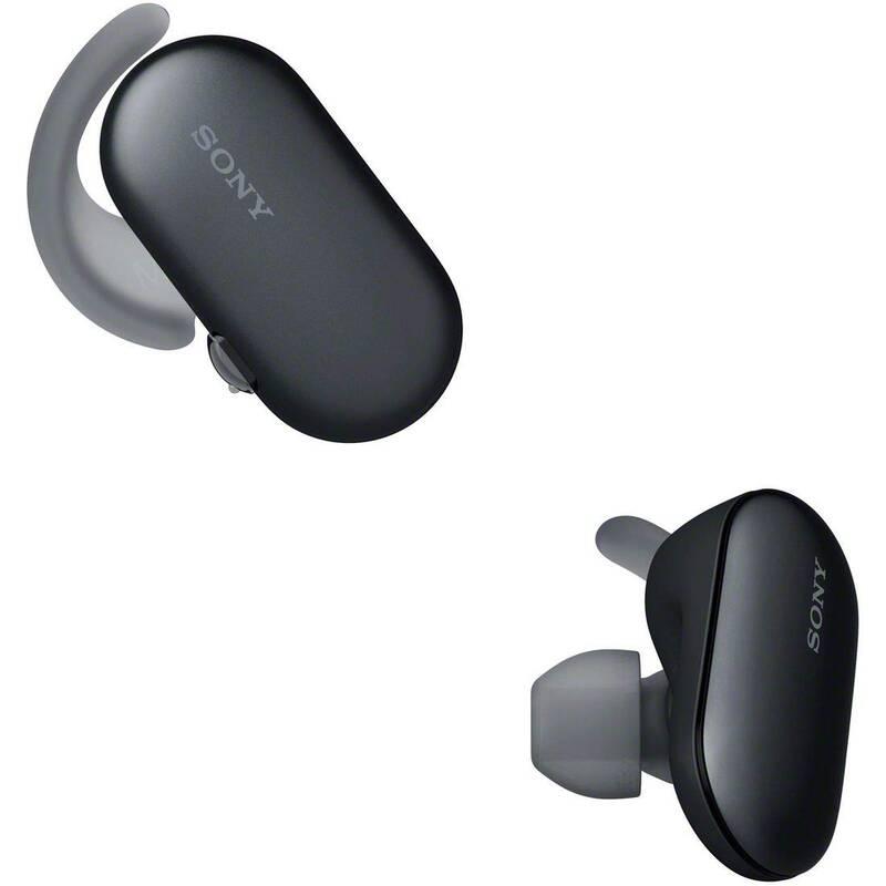 Sluchátka Sony WF-SP900, 4GB černá