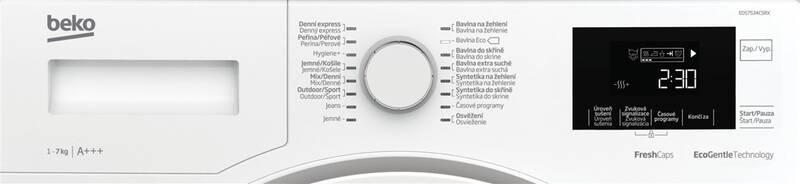 Sušička prádla Beko EDS 7534 CSRX bílá